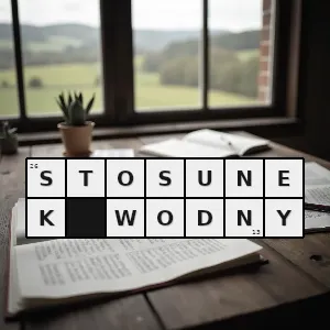 Hasło krzyżówkowe stan optymalny dla wód na danym terenie - stosunek wodny – rozwiązanie, synonimy, podpowiedzi i definicje krzyżówkowe